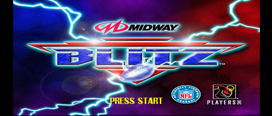 NFL Blitz Title Screen